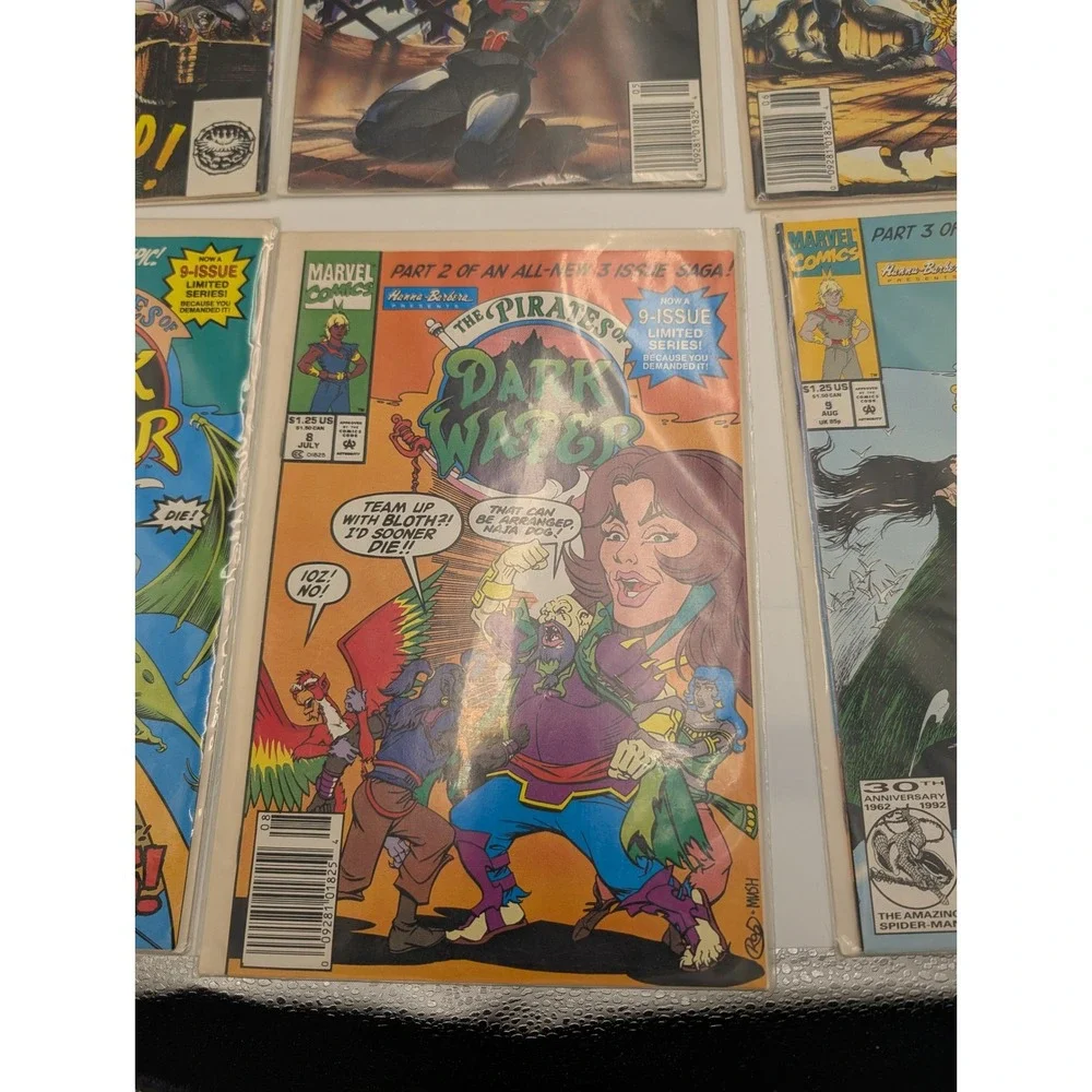 Pirates of Dark Water‎ Marvel Comics Lot Issues 1 2 3 4 5 6 7 8 9 Hanna-Barbera
